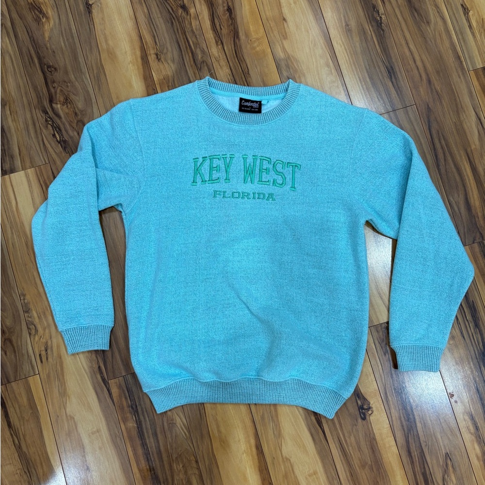 Key West Florida Green Sweater